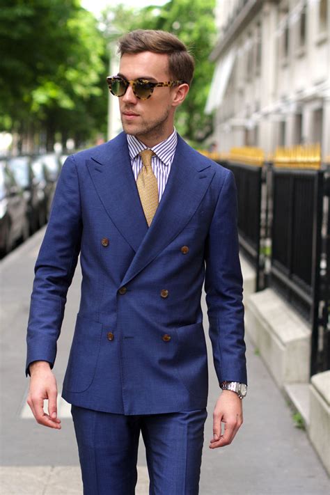 hermes blue suits.